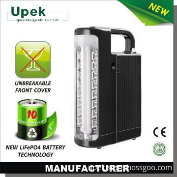 Sanyo\'s Classical Design with U tube rechargeable emergency lamp